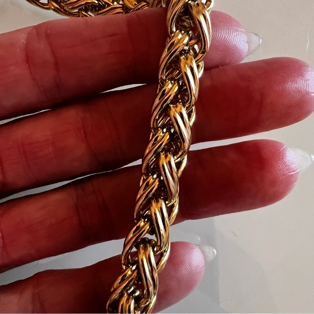 Source Unknown Gold Chunky Chain Necklace - Picture 4 of 6